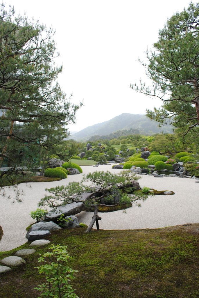 足立美術館：庭園