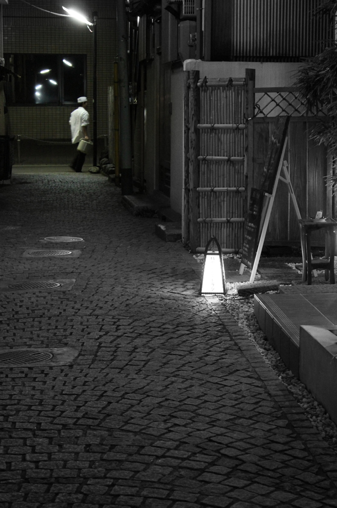 神楽坂の路地裏