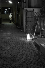 神楽坂の路地裏