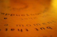 a moment