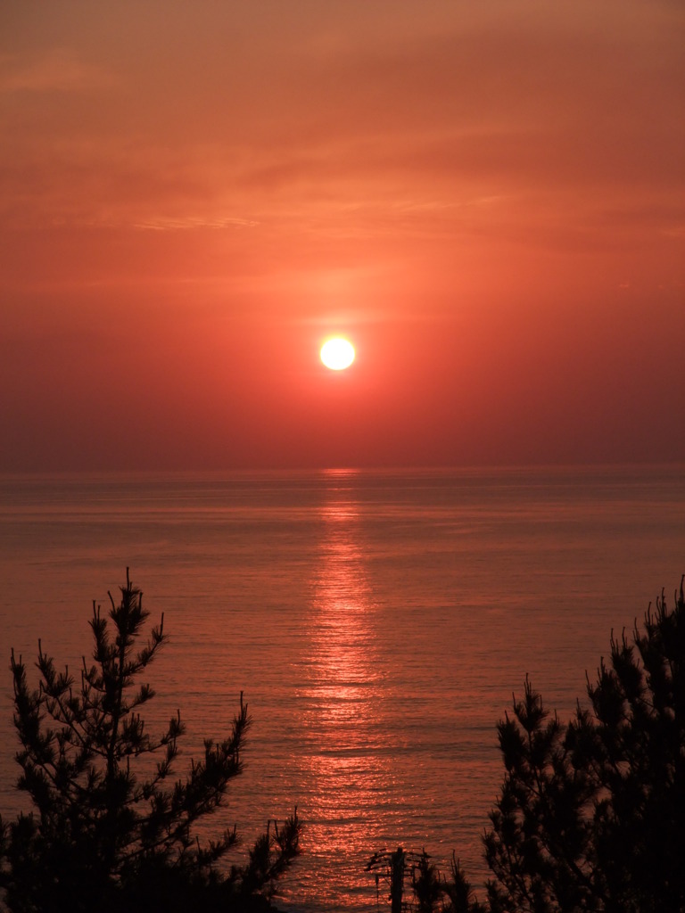 夕暮れ