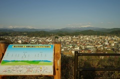 高山市を展望から