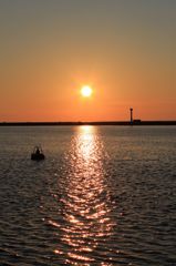夕日