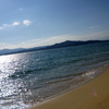 砂浜・海・晴天