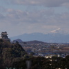 6672 犬山城と伊吹山