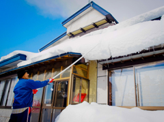 雪おろし