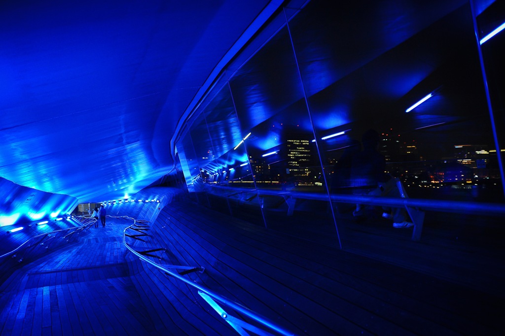 Blue night,Yokohama