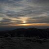 夜明け、蛭ヶ岳山頂
