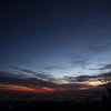 夜明け、蛭ヶ岳山頂