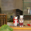 出窓にも猫