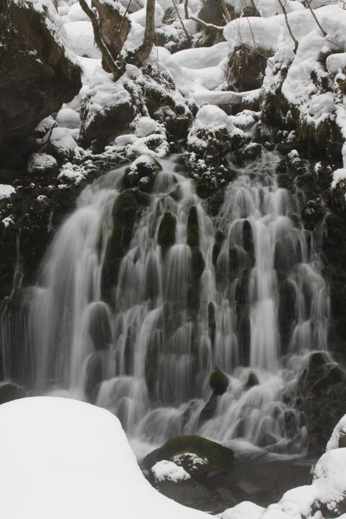 冬の元滝２