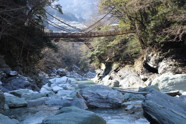 祖谷のかずら橋