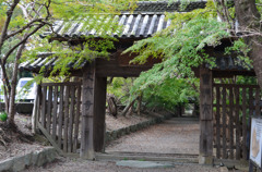 名刹の山門