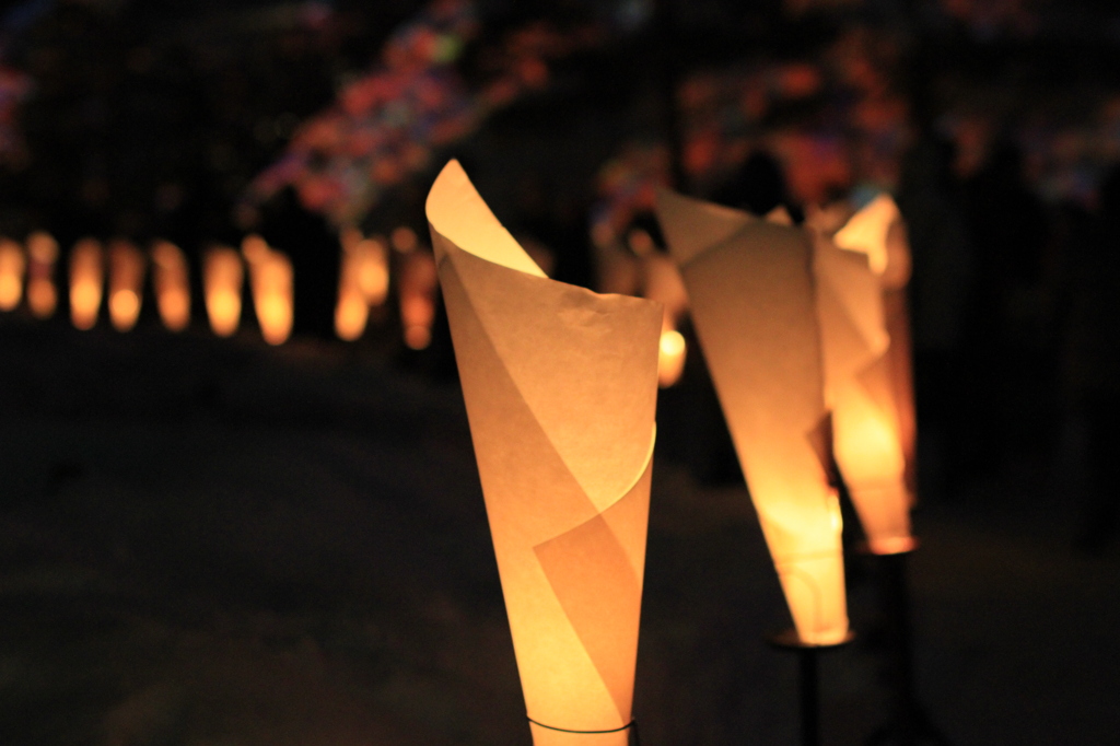 会津絵ろうそく祭－2