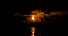 Sun goes down