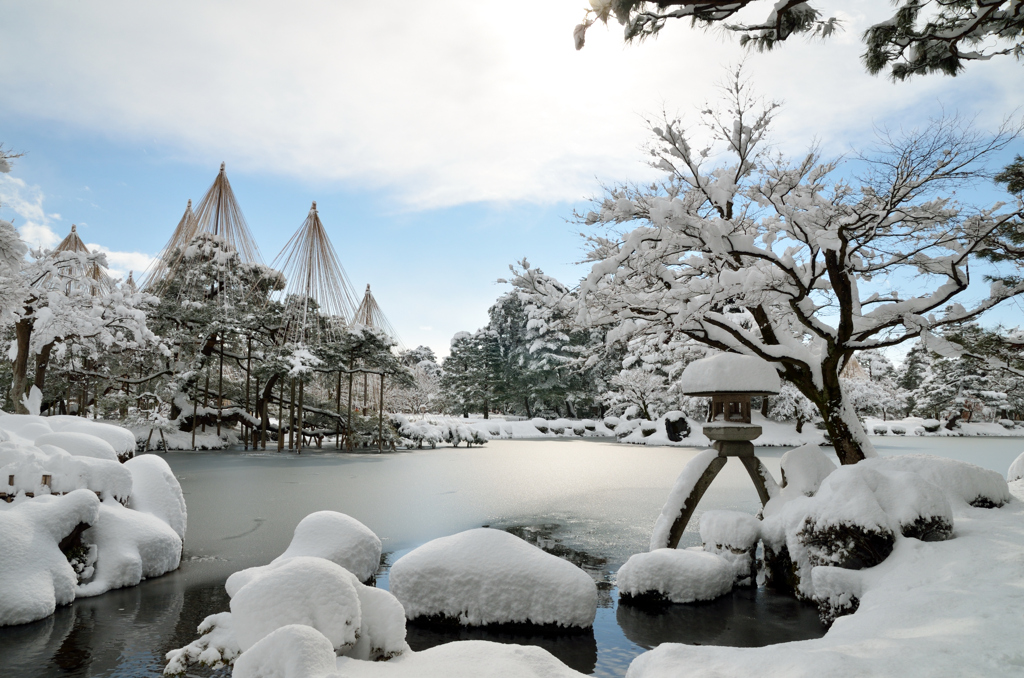 雪の名園