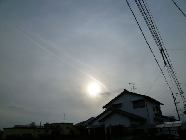 微かな太陽