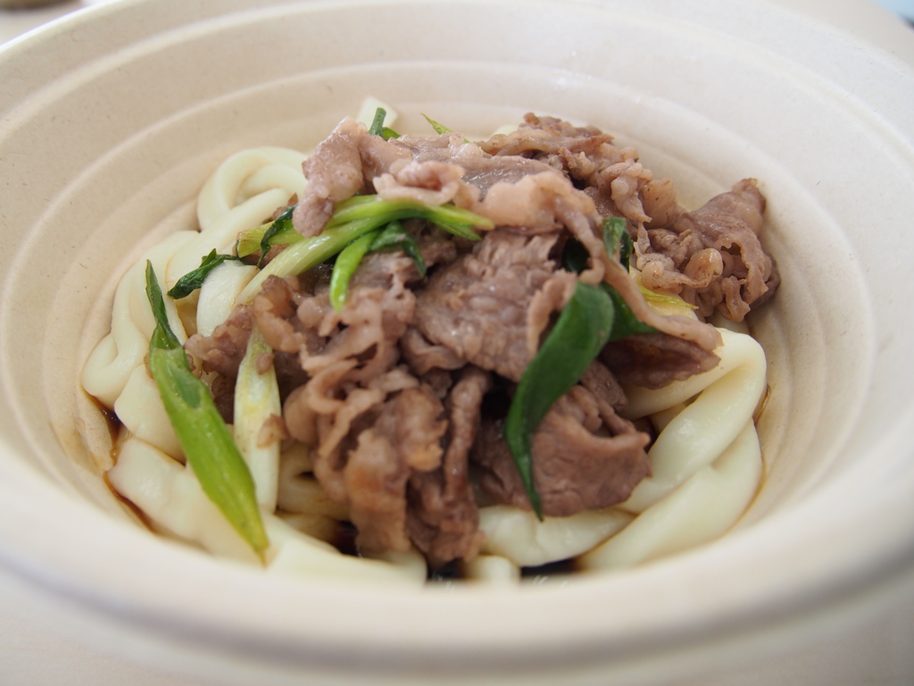鳥羽駅の松坂牛伊勢うどん