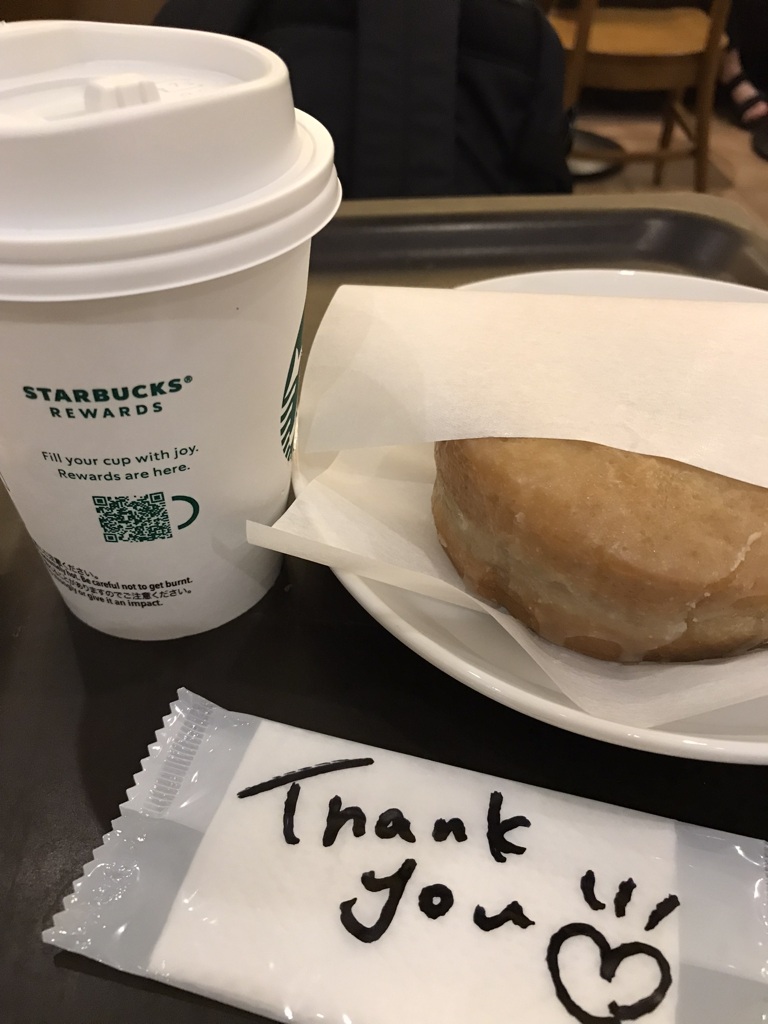 ドーナツとコーヒー