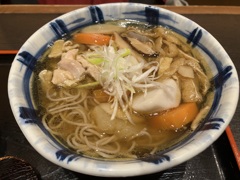 そじ坊のけんちん蕎麦