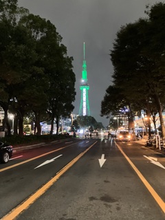 名古屋栄の夜