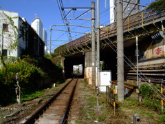 代々木線路交差点