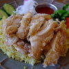タイのチキン乗せ御飯