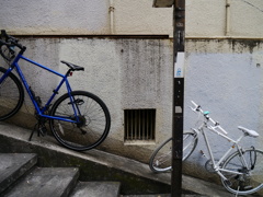 チャリ置場