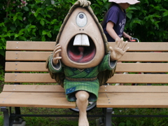 ゲゲゲのベンチ
