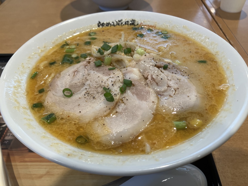 花月の味噌ラーメン