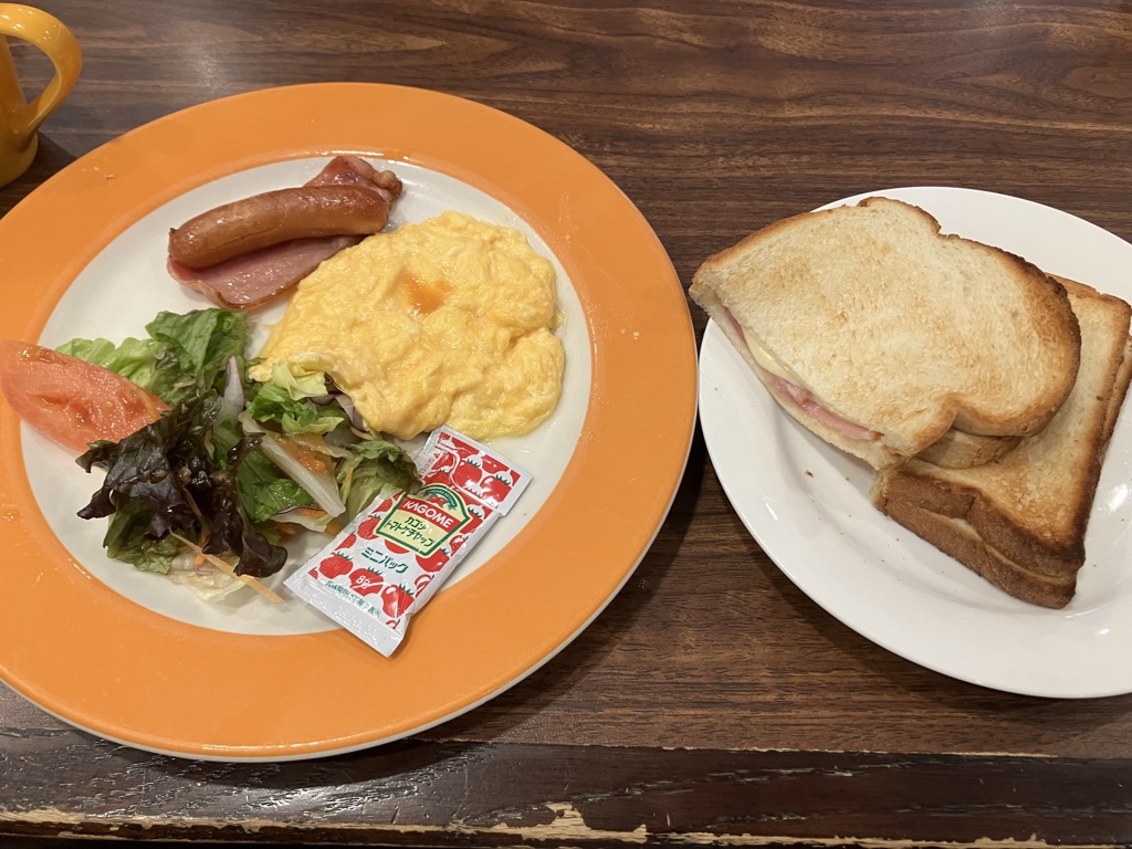 ジョナサンのスクランブルエッグモーニング