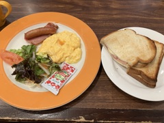 ジョナサンのスクランブルエッグモーニング
