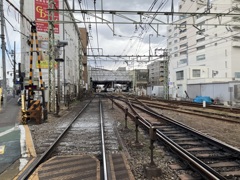東府中駅線路