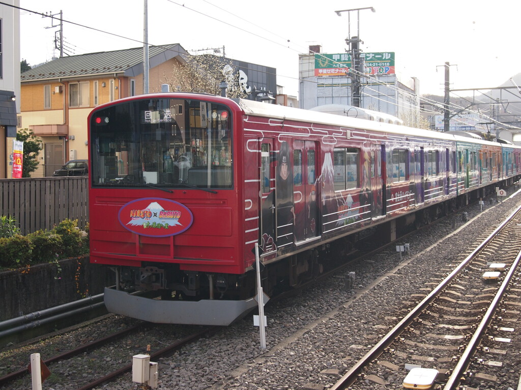 富士急行ラッピング電車