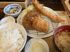 ヒレメンチエビフライ