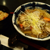 けんちん蕎麦とかやくご飯