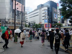 渋谷の混雑