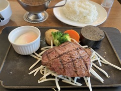 常陸牛ステーキランチ