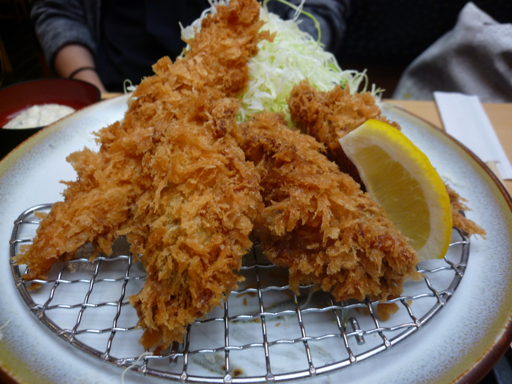 エビフリャーとカキフリャー