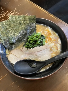 溶き卵入りラーメン