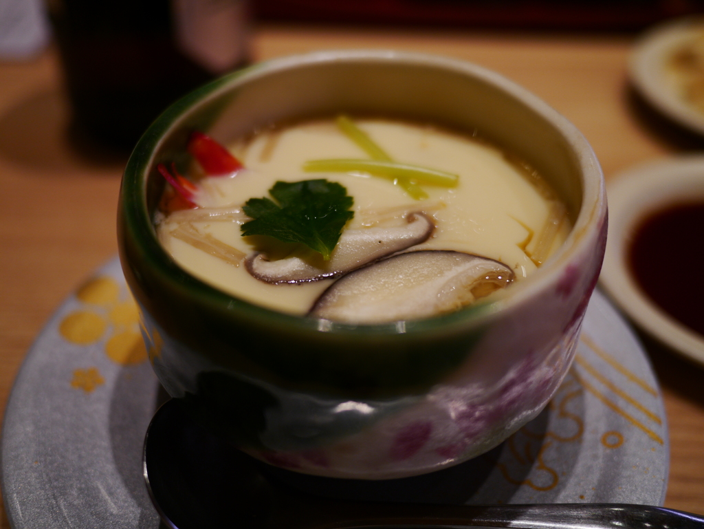 寿司屋の茶碗蒸し