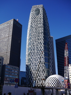 クレーンとコクーン