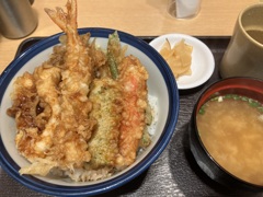 てんやのオールスター天丼