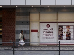 調布パルコ東側