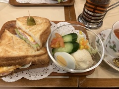 ハムたまごサンド