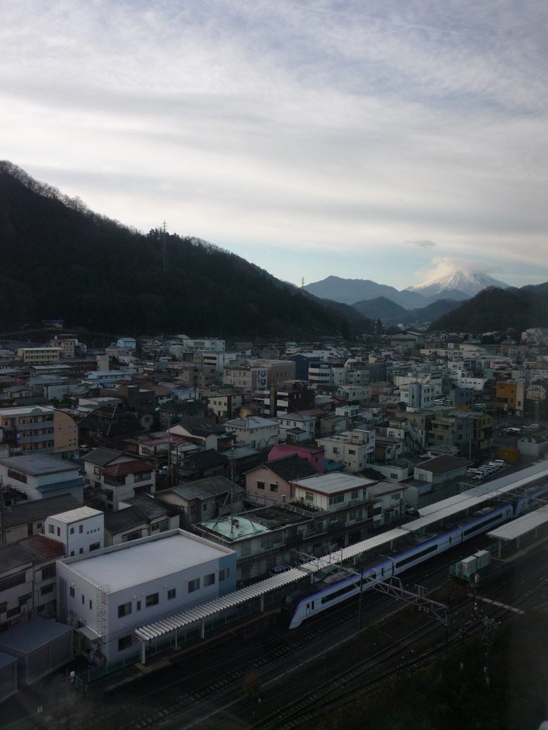 あずさと富士山