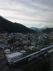 あずさと富士山