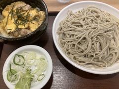 新宿京王親子丼蕎麦セット