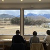 甲斐駒ヶ岳を眺めながらランチ