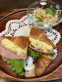 名古屋ハムたまごサンドモーニング